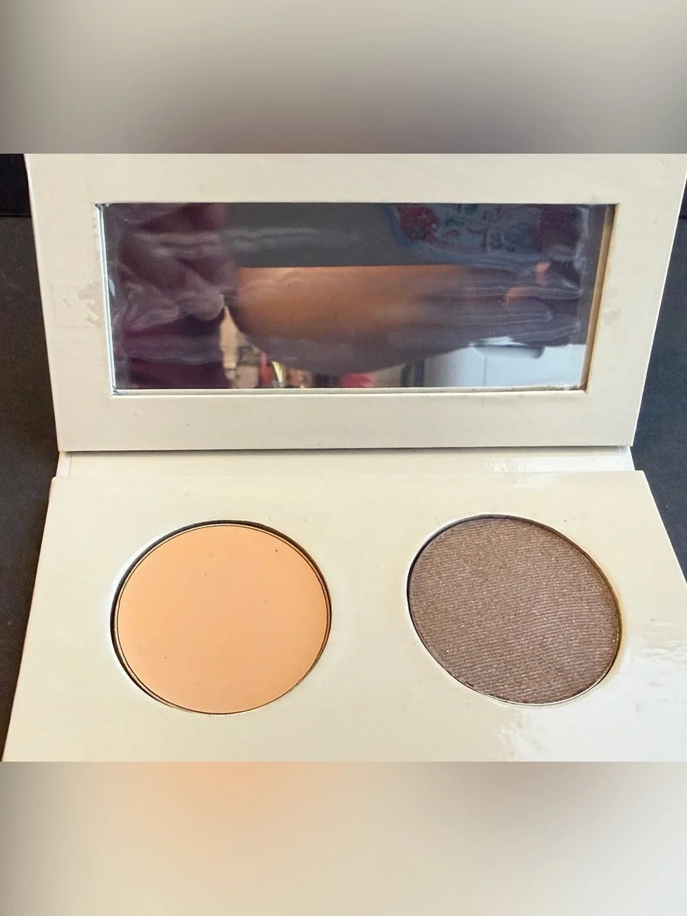 Mally Beauty Frosted Taupe Eye Shadow Duo Base & Shadow 6.2g